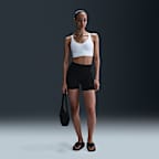 Bra deportivo de talle largo con almohadillas para mujer Nike Alate