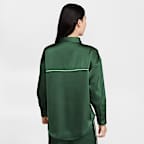 Nike Sportswear Women's Oversized Satin Long-Sleeve Top