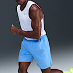 Shorts de correr Dri-FIT de 18 cm sin forro para hombre Nike Challenger