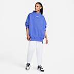 Nike Sportswear Phoenix Fleece Women's Over-Oversized Mock-Neck 3/4-Sleeve Sweatshirt