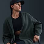 Chamarra Duster oversized para mujer Nike Sportswear Tech Fleece