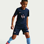 Vini Jr. Academy Big Kids' Nike Dri-FIT Short-Sleeve Soccer Top