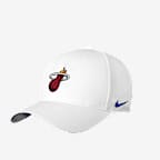 Miami Heat Rise Nike NBA Adjustable Cap - White