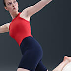 Shorts de ciclismo de tiro alto de 20 cm con bolsillos para mujer Nike One