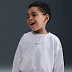 나이키 에센셜 베이비 투피스 플리스 크루 세트