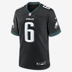 DeVonta Smith Philadelphia Eagles Men's Nike NFL Game Jersey - Black