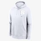 Penn State 2025 White Out Club Men's Nike College Pullover Hoodie - White