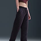 Pantalon en jacquard oversize à taille haute Nike Sportswear Phoenix Fleece pour femme