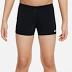 Plavky square leg Nike HydraStrong se čtvercovými nohavicemi pro větší děti (chlapce)