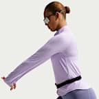 Nike Swift Dri-FIT UV-Laufoberteil mit Viertelreißverschluss (Damen)