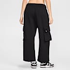 Nike Sportswear Women's Low-Rise Oversized French Open-Hem Terry Pants
