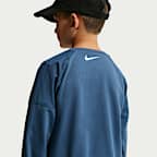 나이키 E1D1 리틀키즈 프렌치 테리 투피스 그래픽 크루 세트