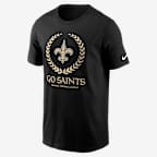 New Orleans Saints Local Essential Men's Nike NFL T-Shirt - Black