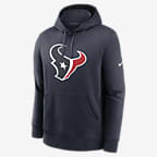 Houston Texans Club Logo Men's Nike NFL Pullover Hoodie - Black