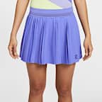 กระโปรงเทนนิสผู้หญิงทรงพลีท Dri-FIT NikeCourt Advantage