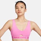 Nike Pro Indy V 領女款中度支撐型襯墊運動內衣