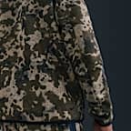 Nike Tech Men's Full-Zip Fleece Camo Windrunner Jacket