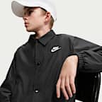Nike Sportswear Club Big Kids' Repel Coaches' Jacket