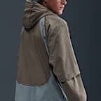 Nike Tech Men's Dri-FIT Woven Colour-Block Windrunner Loose Jacket