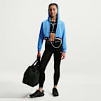 Sudadera con gorro Dri-FIT de cierre completo para niña talla grande Nike Pro Fleece