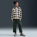 Nike SB Big Kids' Long-Sleeve Button Down Shirt