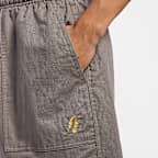 나이키 라이프 남성 라인드 리넨 쇼츠