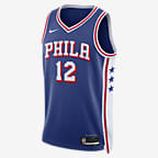 Jersey Nike Dri-FIT Swingman de la NBA para hombre Tobias Harris Philadelphia 76ers 2023/24 Icon Edition - Azul enérgico