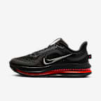 Black/Bright Crimson/Metallic Silver