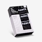 Nike Older Kids' Everyday Cotton Solid Boxer Briefs (3-Pack)