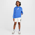 Nike Sportswear Club 大童毛圈布連帽上衣