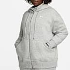 Sudadera con gorro con cierre completo oversized para mujer Nike Sportswear Phoenix Fleece (talla grande)