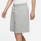 ナイキ Dri-FIT スタンダード イシュー メンズ 21cm フレンチ テリー バスケットボールショートパンツ