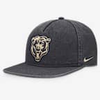 Gorra ajustable Nike de la NFL para hombre Chicago Bears Pro - Antracita