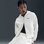 Nike Sportswear Phoenix Fleece Women's Loose Full-Zip Cropped Hoodie