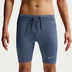 Nike Fast Dri-FIT fôret løpetights i halv lengde til herre