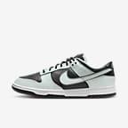 Nike Dunk Low Retro Premium Men's Shoes - Dark Smoke Grey/White/Barely Green