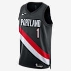 Ja Morant Portland Trail Blazers Icon Edition Men's Nike Dri-FIT NBA Swingman Jersey - Black