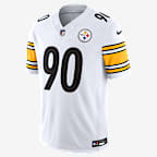T.J. Watt Pittsburgh Steelers Men's Nike Dri-FIT NFL Limited Jersey - White
