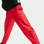 Pants de tejido Fleece Dri-FIT para niño talla grande Nike Pro