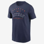 Houston Astros Home Team Athletic Arch Men's Nike MLB T-Shirt - Navy