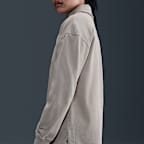 ナイキ スポーツウェア エッセンシャル ウィメンズ オーバーサイズド ロングスリーブ ポロ