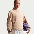 Sudadera con gorro sin cierre de básquetbol Dri-FIT para mujer Kobe