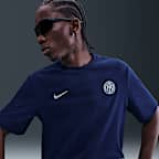 Ανδρική ποδοσφαιρική κοντομάνικη μπλούζα Ίντερ Nike Dri-FIT Primary