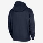 Sudadera de entrenamiento con gorro sin cierre Nike de la NBA para hombre Memphis Grizzlies Club