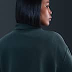Playera holgada con cuello para mujer Nike Sportswear Phoenix Fleece