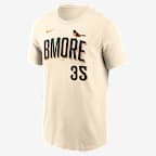 Adley Rutschman Baltimore Orioles City Connect Men's Nike MLB T-Shirt - Natural