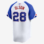 Matt Olson Atlanta Braves City Connect Men's Nike Dri-FIT ADV MLB Limited Jersey