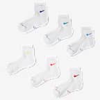 Nike Everyday Elevated Ankle Socks (6 Pairs) - Multi-Color