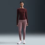 Playera de manga larga Dri-FIT para mujer Nike Zenvy