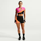 Nike Pro Sculpt Women's Medium-Support Padded Short-Sleeve Sports Bra